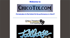 Desktop Screenshot of chicotix.com